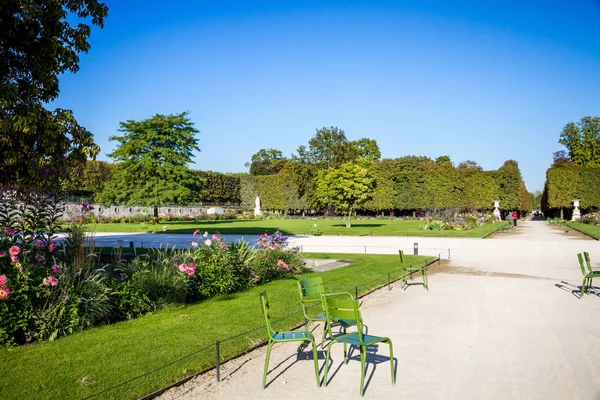 Сад Тюильри, Париж, Франция — стоковое фото