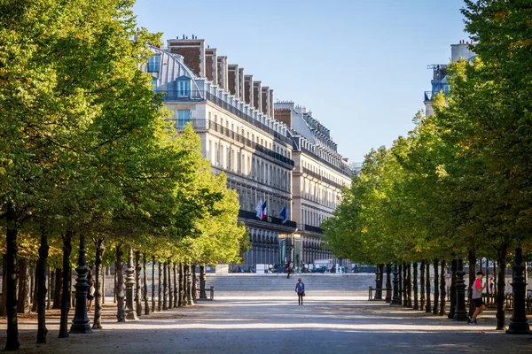 Paris France September 2019 Aisles Tuileries Garden Summer — ストック写真
