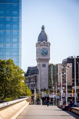 PARIS/FRANCE - September 19, 2019 : clock of the Gare de Lyon station