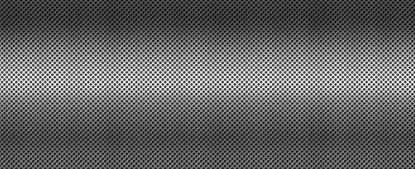 Silver Brushed Metal Grid Banner Background Texture Wallpaper — Stock Photo, Image