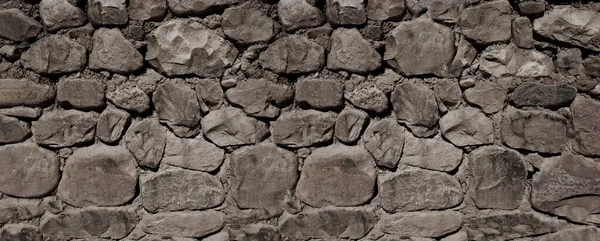 Alte Raue Steinmauer Banner Hintergrund Tapete — Stockfoto