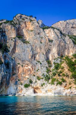 Orosei, Sardinya, İtalya 'daki Venüs plajı gölleri