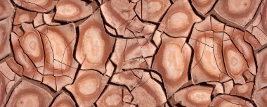 Kuru çamur arkaplan dokusu. Küresel Isınma konsepti afişi                               