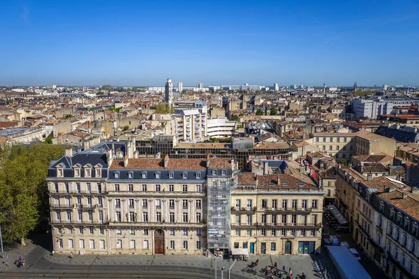 Ciudad Burdeos Vista Aérea Desde Torre Pey Berland Francia —  Fotos de Stock