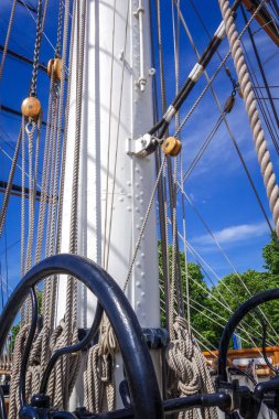 Londra / İngiltere - 3 Haziran 2017 - Greenwich 'teki Cutty Sark