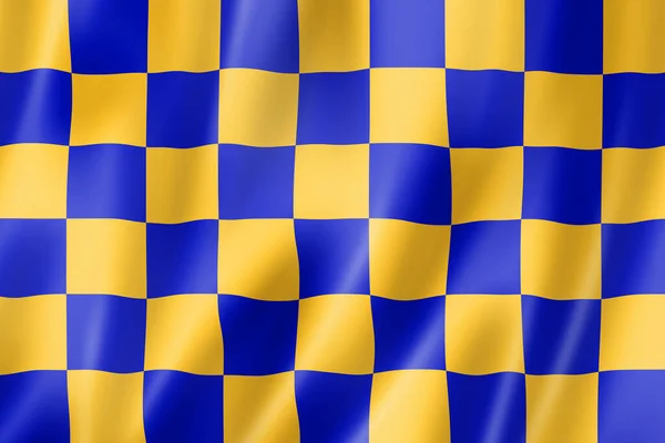 Bandeira Condado Surrey Reino Unido Acenando Coleção Banners Ilustração — Fotografia de Stock