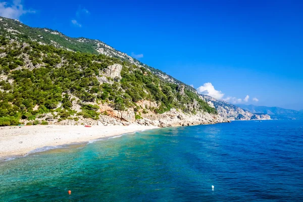 Plage Cala Sisine Dans Golf Orosei Sardaigne Italie — Photo