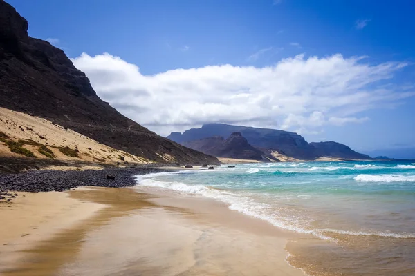 Baia Das Gatas Beach Sao Vicente Island Cape Verde Africa Stock Image
