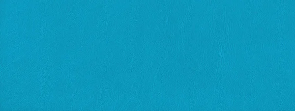 Blauer Leder Textur Hintergrund Banner Aus Natürlichem Material — Stockfoto