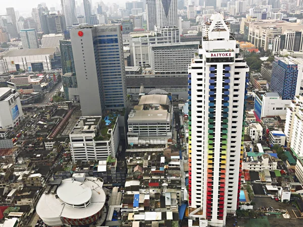 Bangkok Thailand January 2017 View Urban Landscape Freeway High Building — Stock Photo, Image