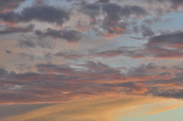 Dark red sunset — Stock Photo, Image