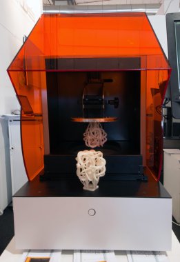 3D Printer (SLA and DLP) clipart