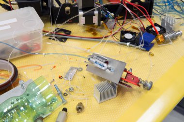 Ekstruderlerde 3d yazıcılar için