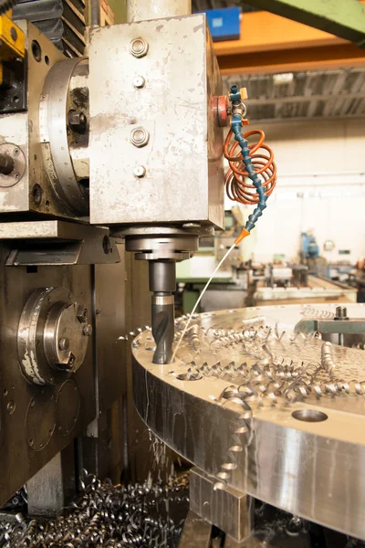 Máquinas-ferramentas com controle numérico de computador (CNC ) — Fotografia de Stock