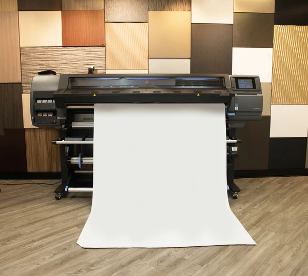 Digital printing - wide format printer — Stock Photo, Image