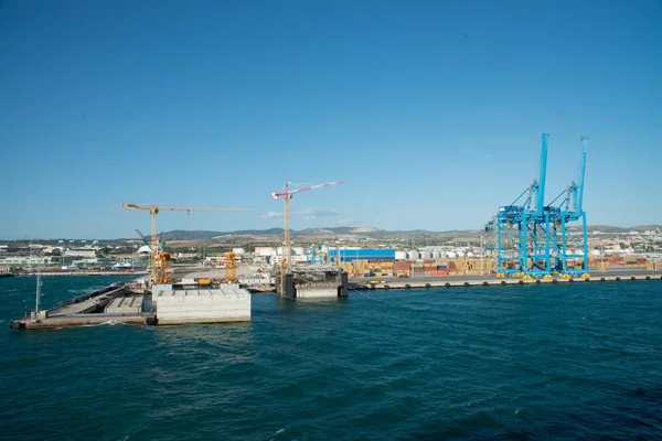 Haven van Civitavecchia, Italië — Stockfoto