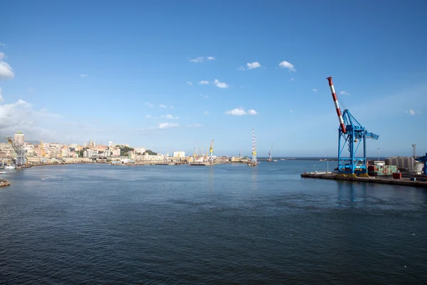 Puerto de Génova, Italia — Foto de Stock