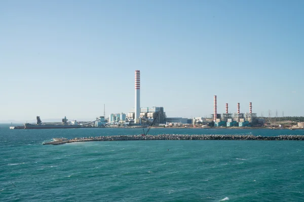 Puerto de Civitavecchia, Italia — Foto de Stock