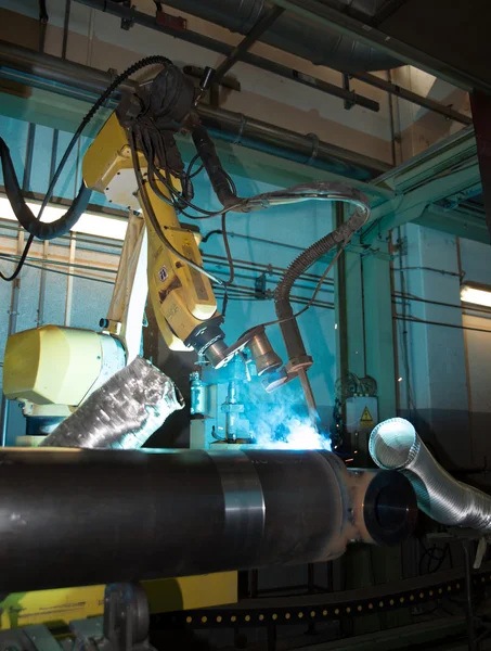 Máquinas herramienta con control numérico por ordenador (CNC) ) — Foto de Stock