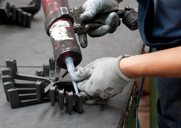 Mechanische Werkstatt für die Produktion und Wartung — Stockfoto