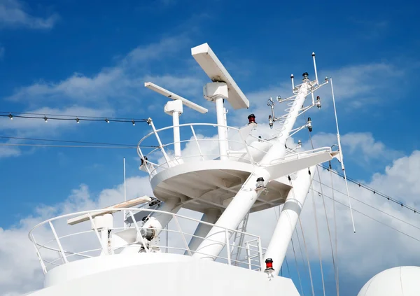 Radar und Antennen für den Funkverkehr — Stockfoto