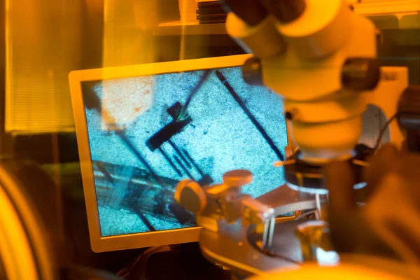 Нанотехнології науково-дослідна лабораторія — стокове фото
