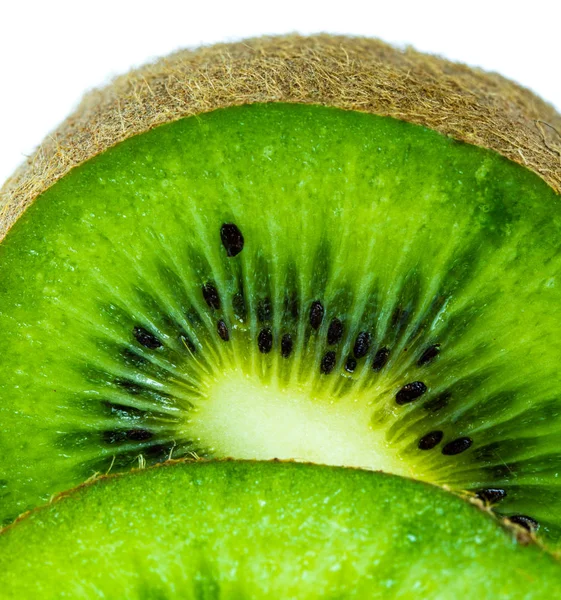 Saftige Kiwi-Früchte in Scheiben geschnitten. — Stockfoto