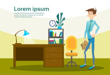 İşadamı müdür ofis çalışanı