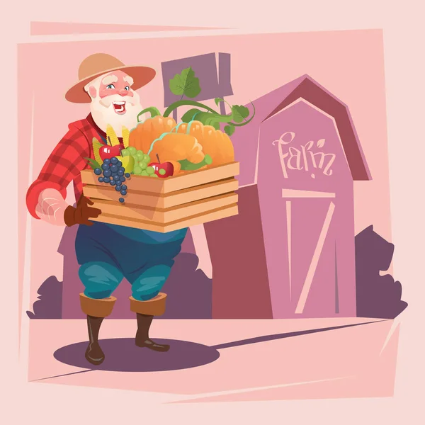 Boîte de cale Farmer — Image vectorielle