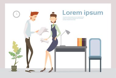 İş insanlar grubu takım Modern ofis iç takım çalışması işbirliği