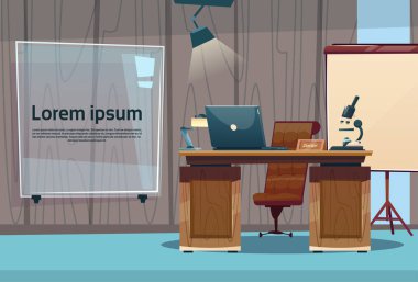 Tıbbi doktor Kliniği Office boş kabin çalışma alanı