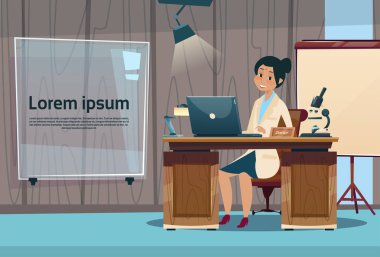Doktor kadın Office klinik iç çalışma alanı hastane tıp Bakımı