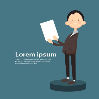 Başarılı iş adamı tutun sözleşme belgeyi imzala