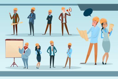 Oluşturucu takım mimar Mix yarış işçi ayarla