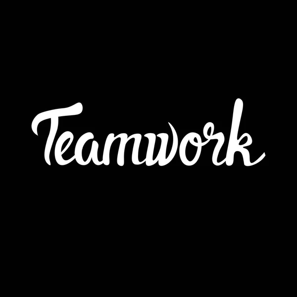 Teamwork Geschäftszusammenarbeit Management Infografik — Stockvektor