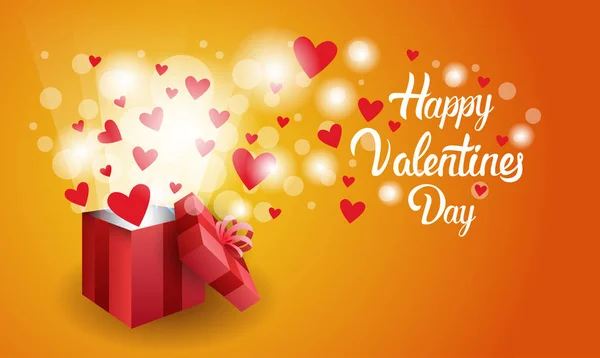 Valentine Day Gift karty Holiday miłość serca kształt transparent z miejsca kopii — Wektor stockowy