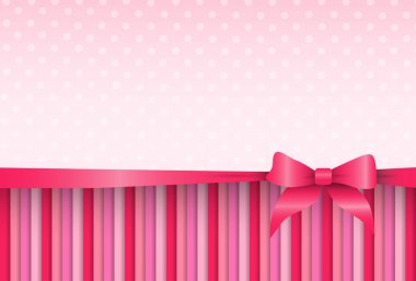 Pembe desen arka plan Sevgililer günü hediye kart tatil