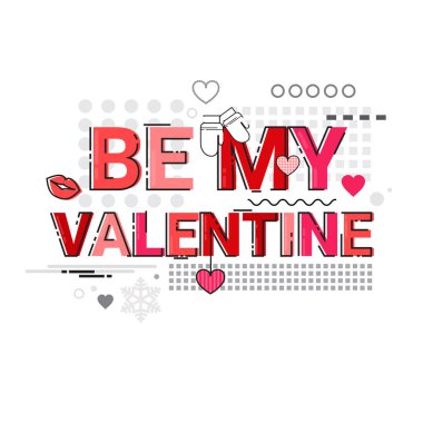 Sevgililer günü Hediyelik tebrik kartı tatil seviyorum kalp şekli afiş