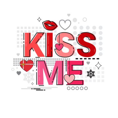 Sevgililer günü Hediyelik tebrik kartı tatil seviyorum kalp şekli afiş