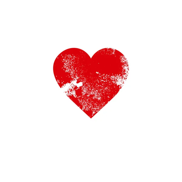 Valentine dag Gift Card Holiday Love Sticker stempel — Stockvector