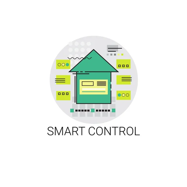 Smart Control Energy Home Tecnologia moderna — Vettoriale Stock