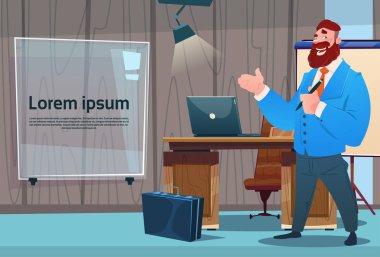 İş adam kabine Resepsiyon çalışma yer Office iç işadamı işyeri