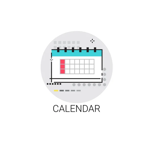 Иконка "Срок действия" календаря — стоковый вектор