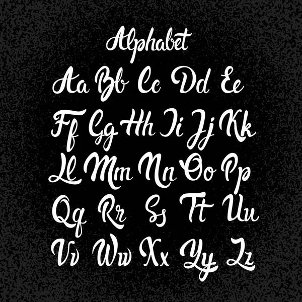 Alphabet Lettres Collection Lettres texte Illustration vectorielle — Image vectorielle