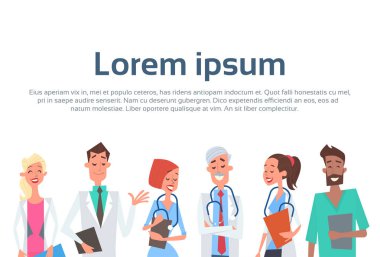 Grup Medial doktorlar takım klinikler hastane