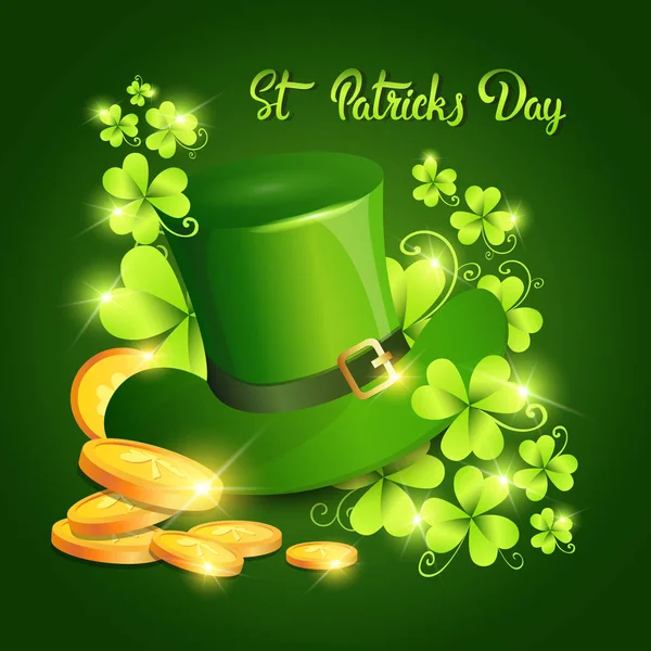 Happy Patrick Day Festival Affiche des fêtes de la bière Fest — Image vectorielle