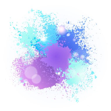 Splash boya renk Festival Holi mutlu Hindistan tatil geleneksel kutlama tebrik sepeti