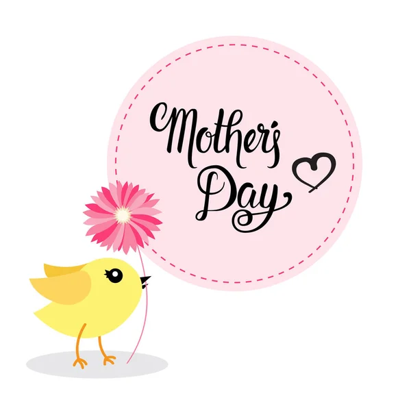 Happy Mother Day, Spring Holiday Greeting Card Banner