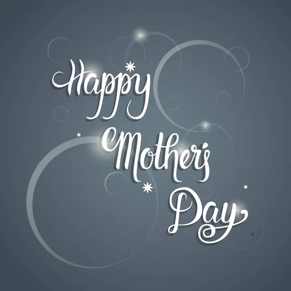 Happy Ημέρα της μητέρας, διακοπών άνοιξη ευχετήρια κάρτα Banner — Διανυσματικό Αρχείο