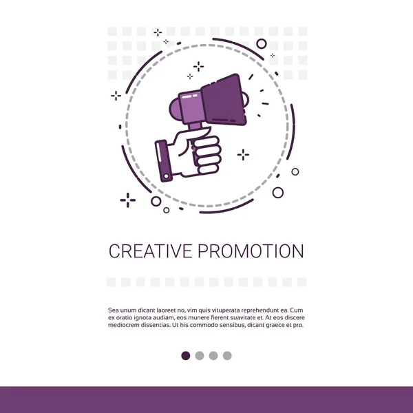 Kreative Promotion Sale Shopping Banner mit Kopierplatz — Stockvektor